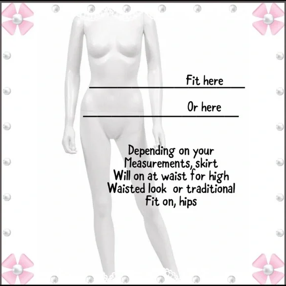 Adult school girl skirt and accessories - Picture 6 of 8